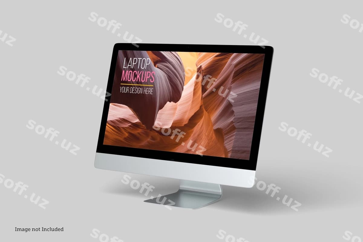Ish stoli kompyuteri namunasi | Dekstop computer mockup