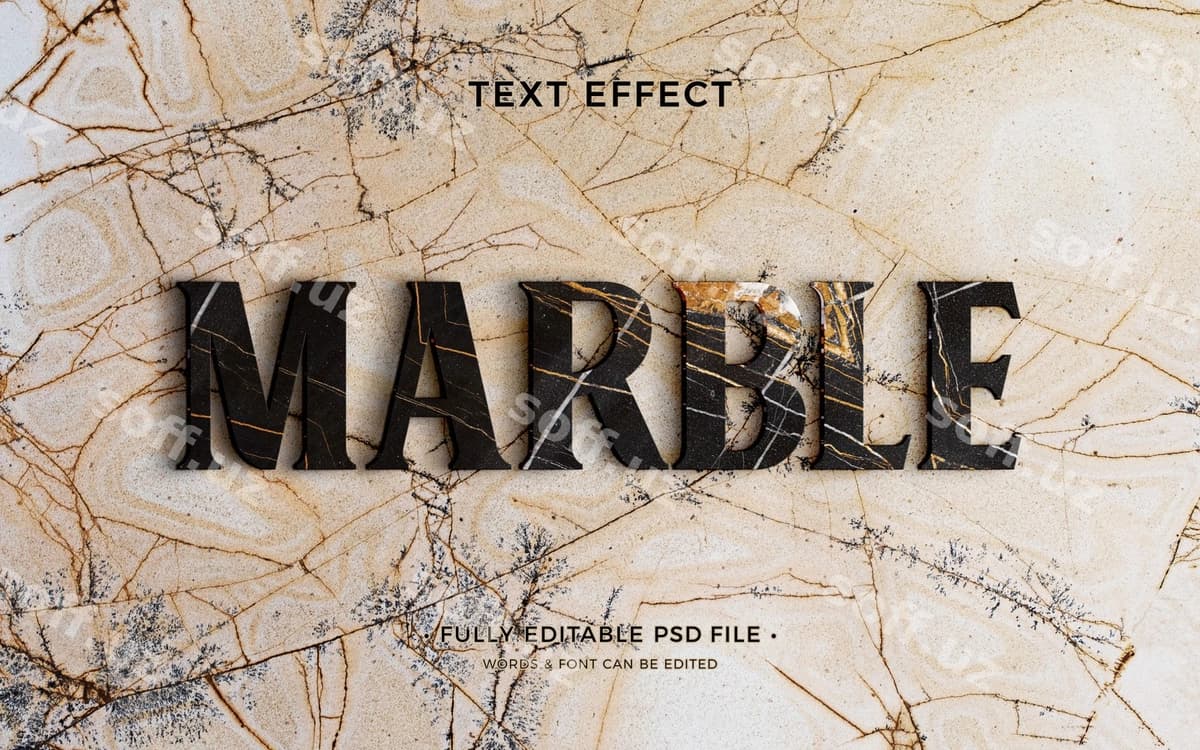 Turli xil devor teksturalari matn effekti | Different wall textures text effect