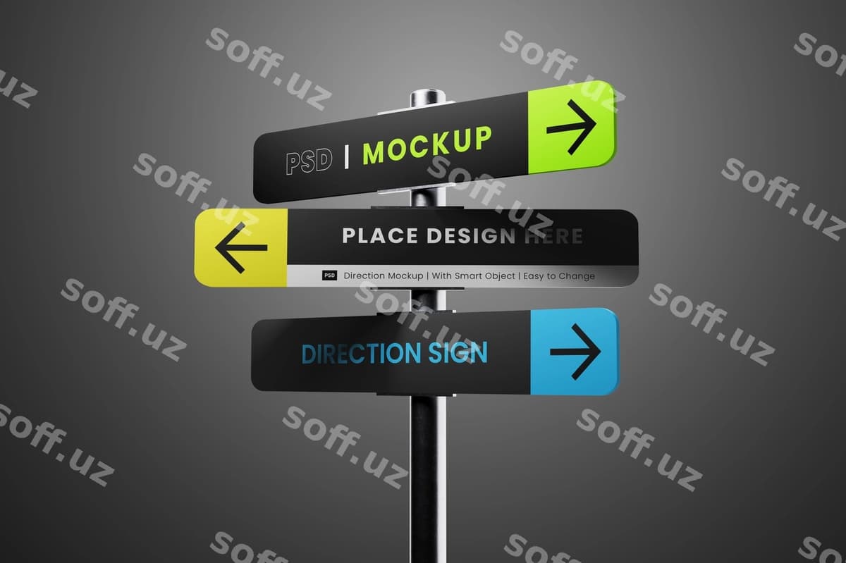 Yo'nalish belgi | Direction sign