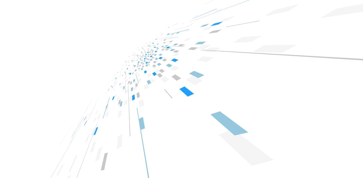 Mavhum vektor ko'k fon aloqa texnologiyasi tushunchasi | Abstract vector blue background communication technology concept