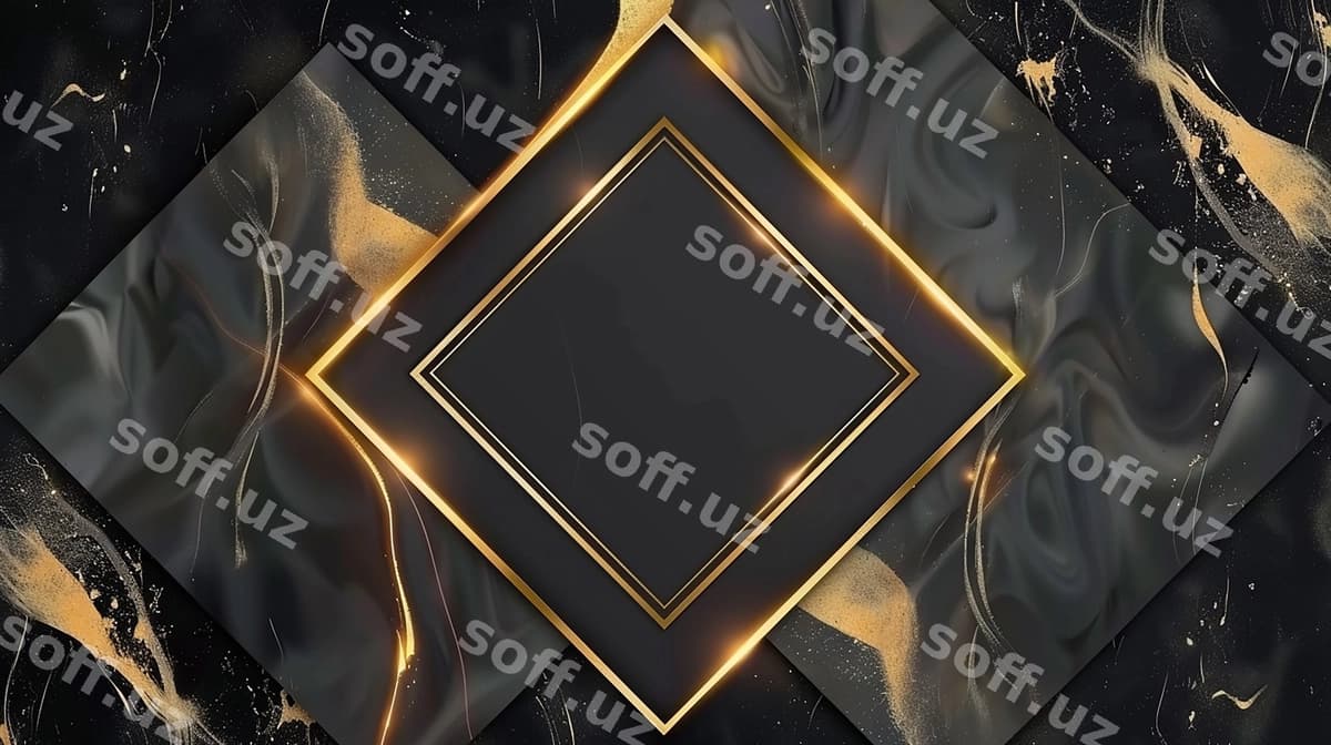 Chiroyli qora oltin abstrakt fon | Elegant black gold abstract background