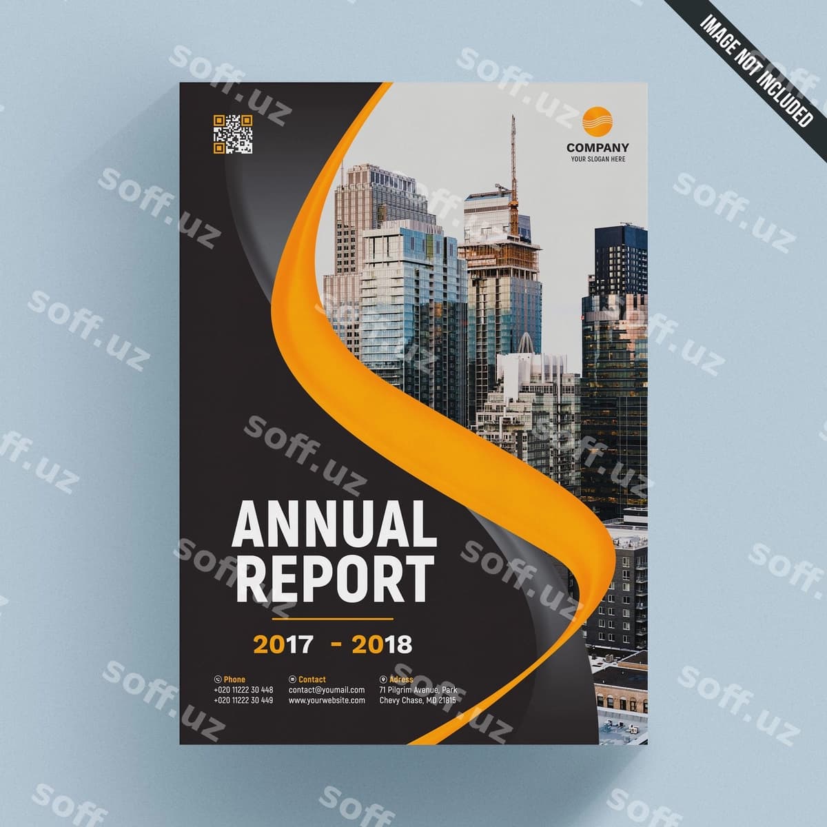 Elegant biznes broshyur shabloni | Elegant business brochure template