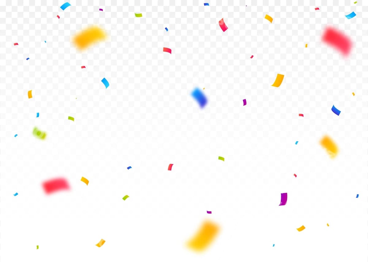 Portlashuvchi konfettilar fon | Explosive confettis background