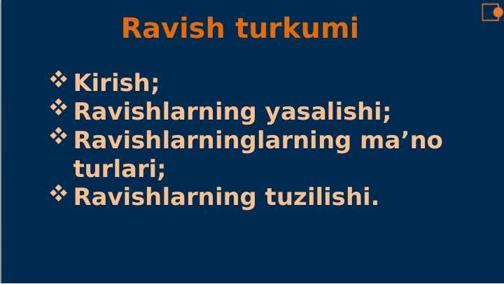 Ravish turkumi