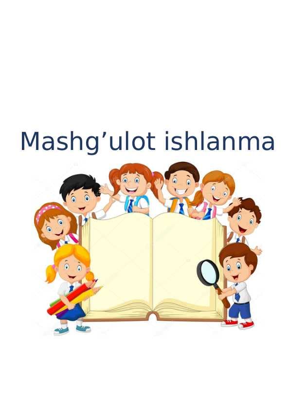 "Davlat ramzlari" mavzusida mashg'ulot ishlanma