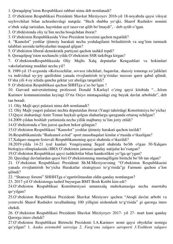 Test