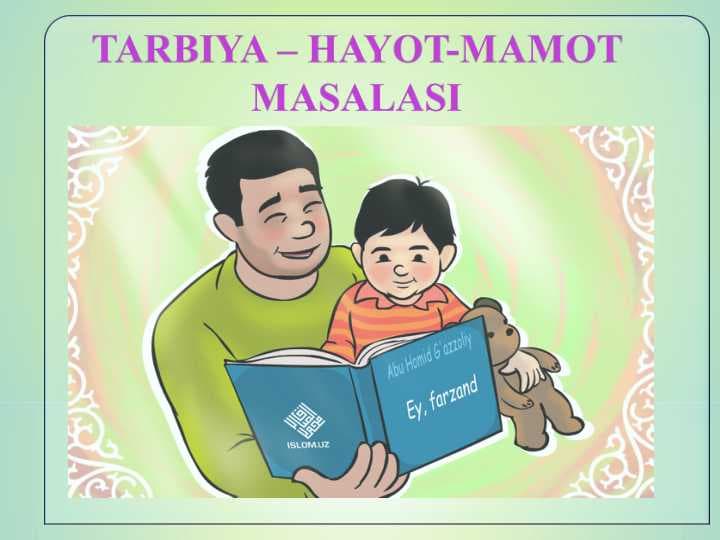 TARBIYA-HAYOT-MAMOT MASALASI