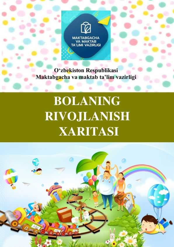 Bolaning rivojlanish xaritasi Katta guruh