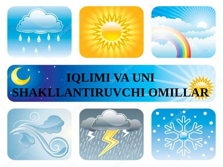 O‘ZBEKISТON IQLIMI
