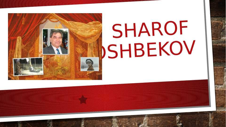 Sharof Boshbekov