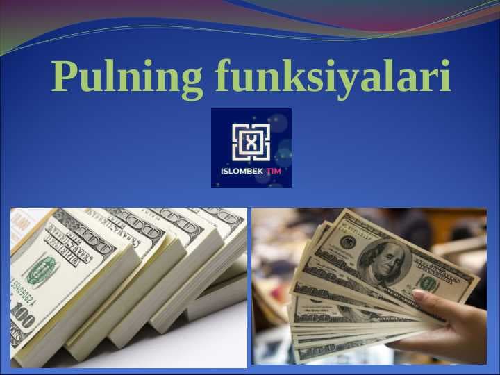 Pulning funksiyalari