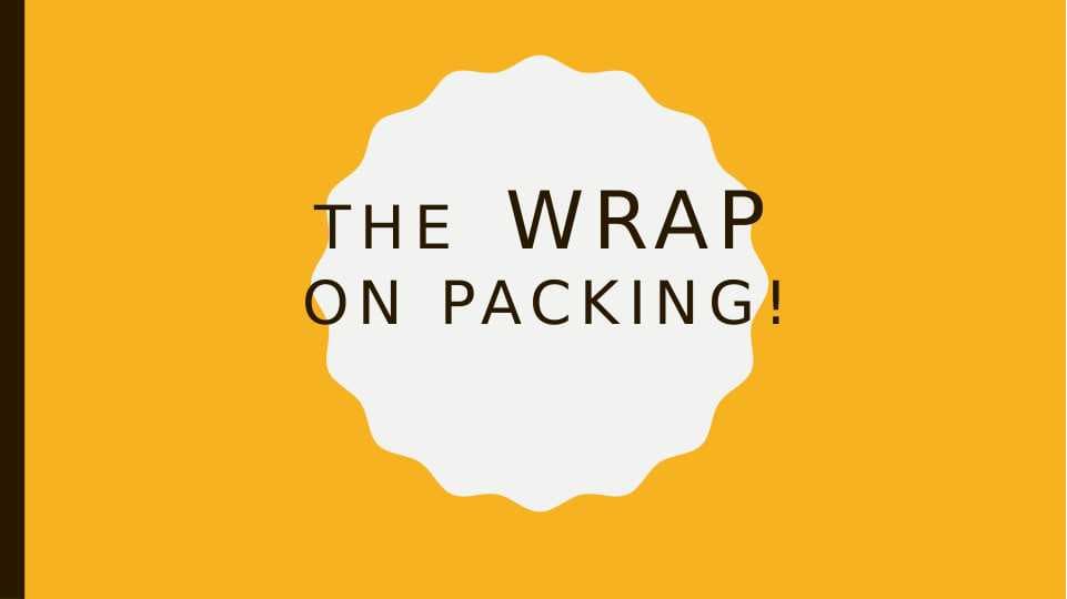 The wrapon Packing