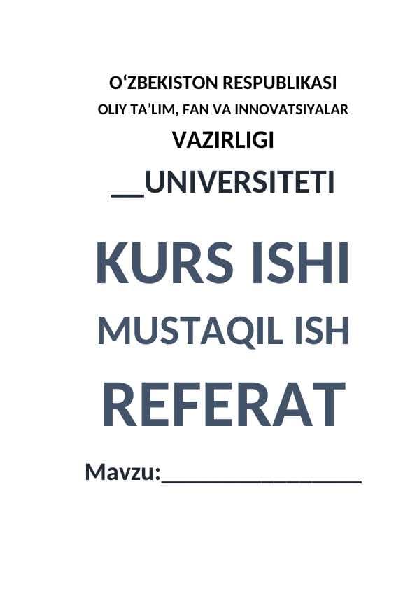 Animatsion dasturlar haqida umumiy ma`lumot