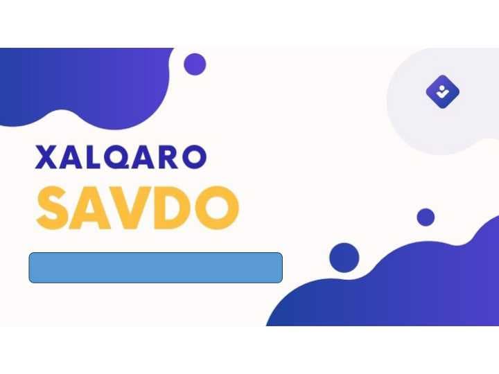 Xalqaro savdo