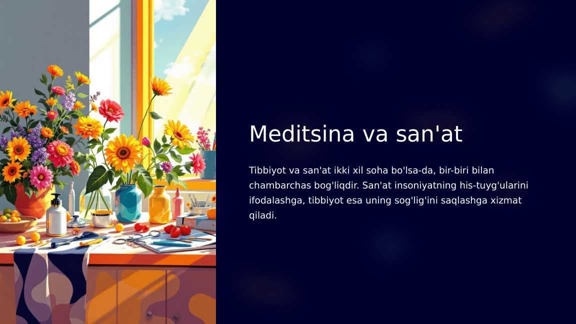 Meditsina va san’at