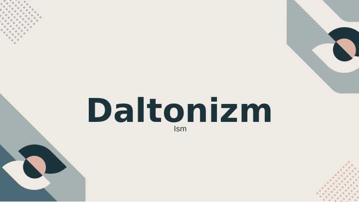 daltonizm