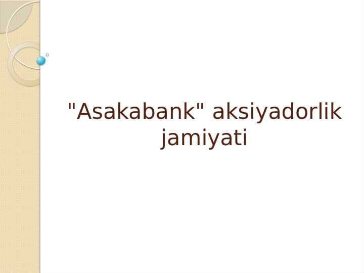 "Asakabank" aksiyadorlik jamiyati
