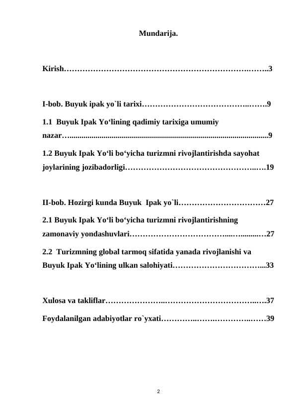 Buyuk Ipak Yo'li tarixi