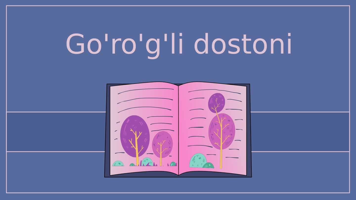 Go'ro'g'li dostoni