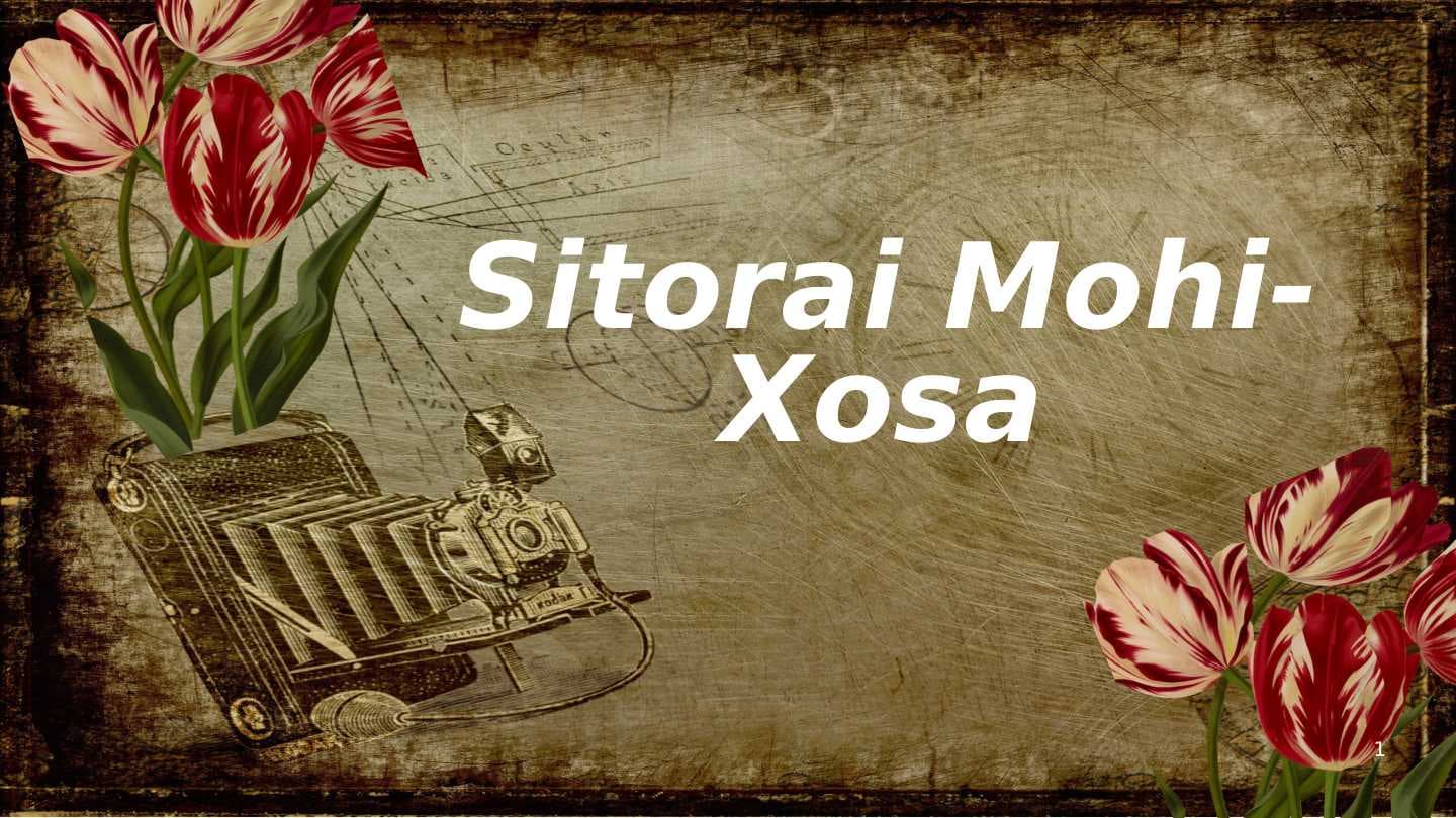 Buxoro Sitorai mohi hosa