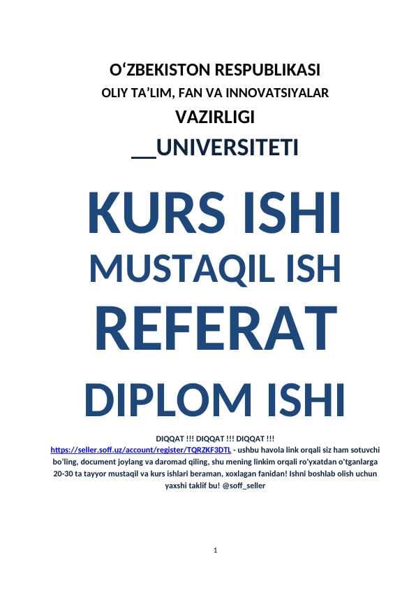 Zamonaviy menejment xususiyatlari