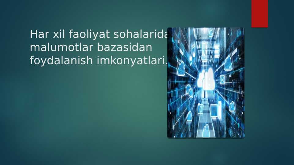 Malumotlar bazasi