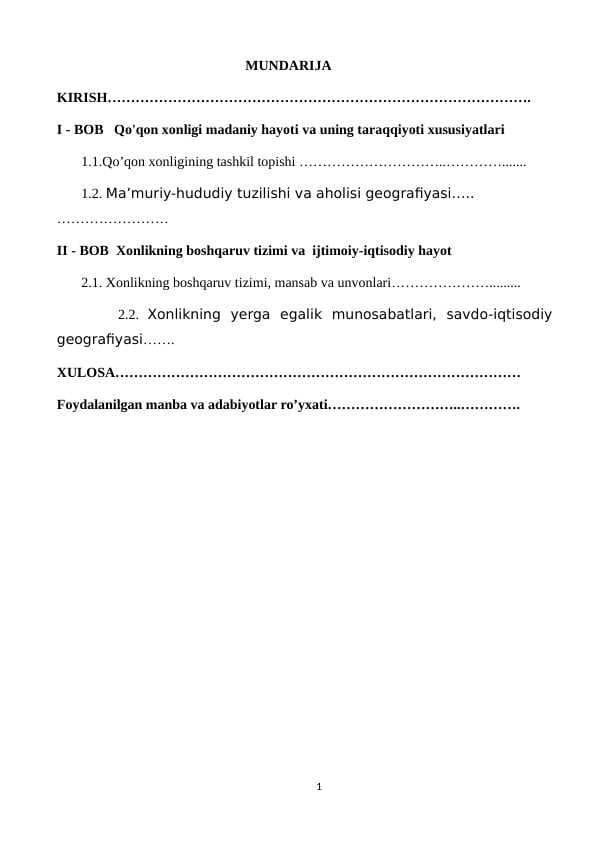 Qo`qon xonligi