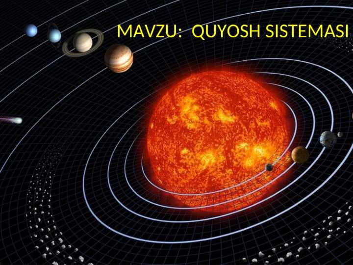 Quyosh sistemasi