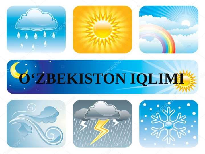 O‘ZBEKISТON IQLIMI