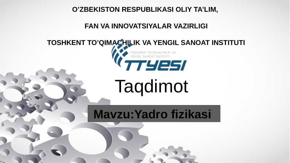 Yadro fizikasi