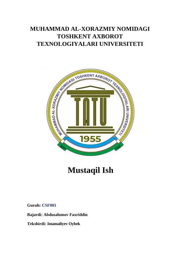 Kiberxavfsizlik sohasi bo‘yicha mutaxassis toifalari