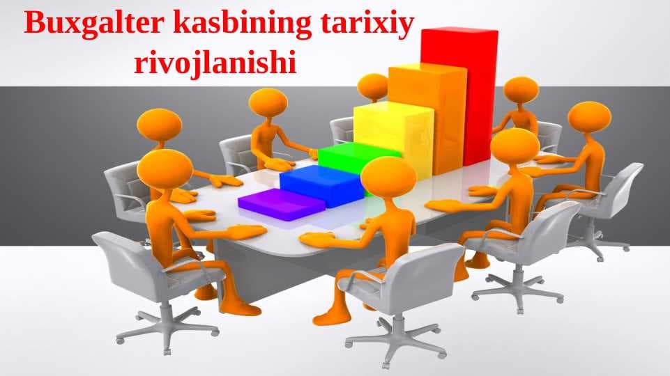 Buxgalter kasbining tarixiy rivojlanishi
