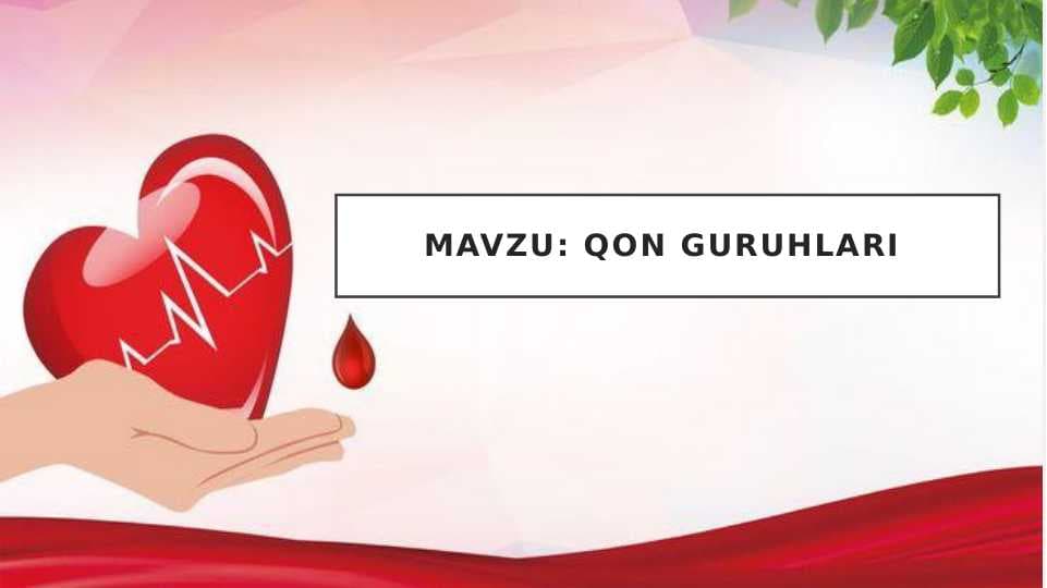 Qon Guruhlari