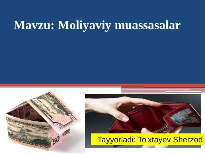 Moliyaviy muassasalar
