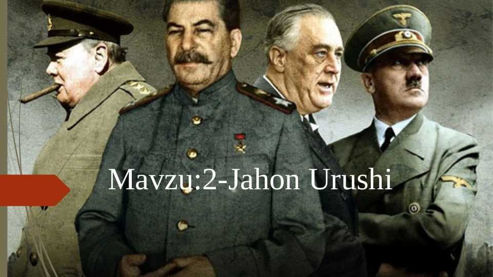 Ikkinchi Jahon Urushi