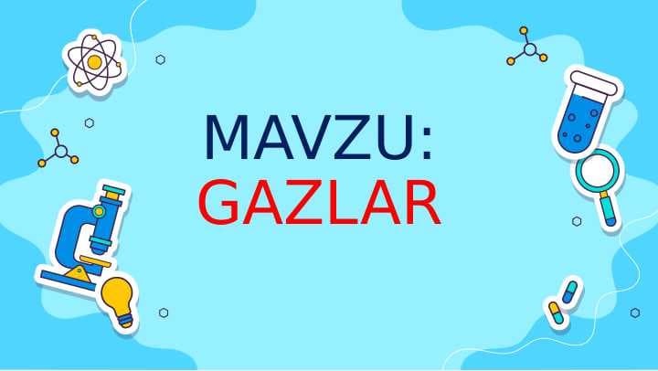 Gazlar