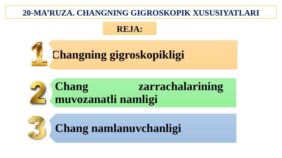 Changning gigroskopik xusussiyatlari