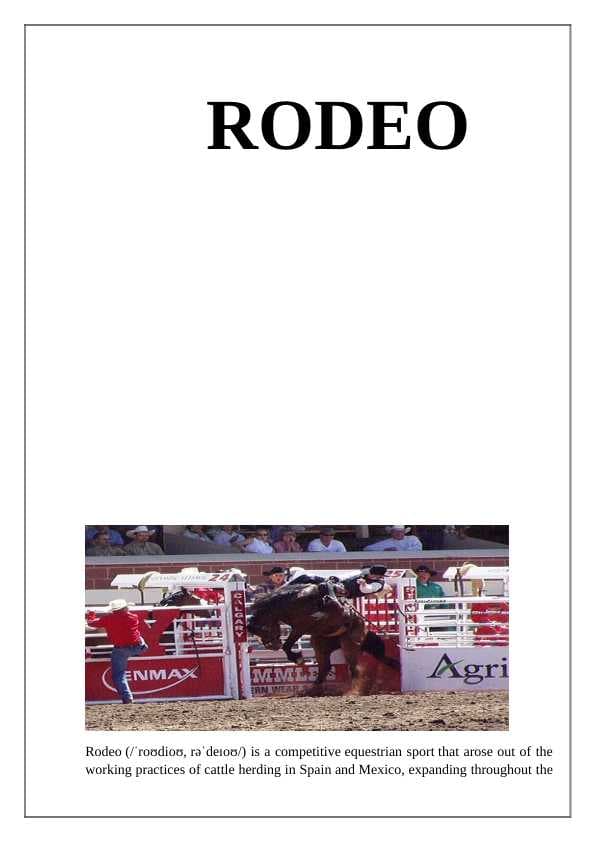 RODEO