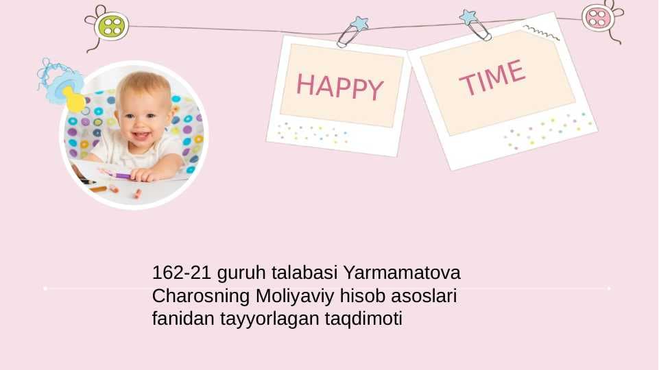 Moliyaviy natijalar ko'rsatkichlari