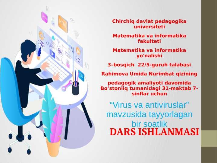 Virus va antiviruslar