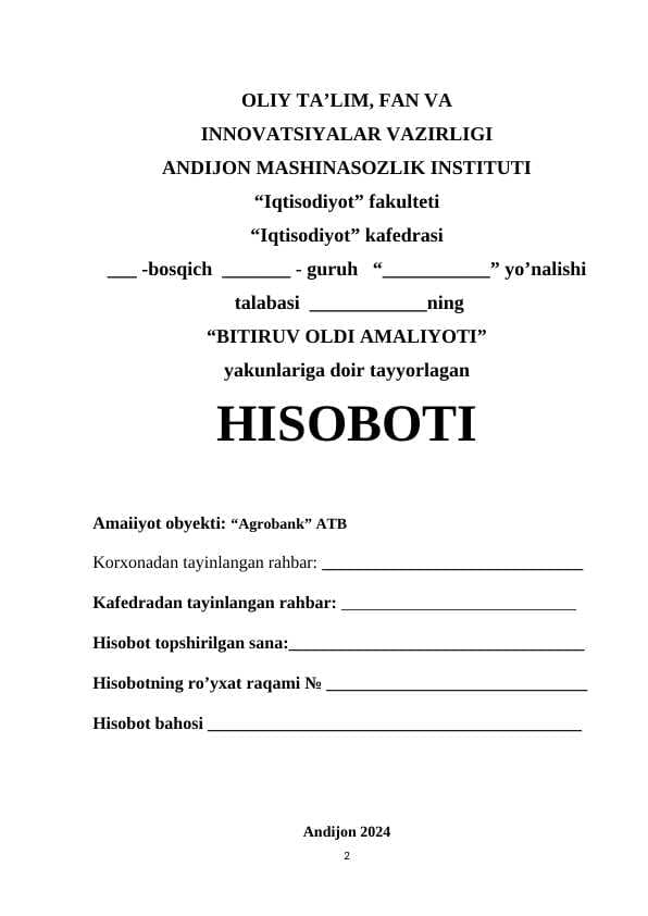 “Agrobank” ATB Shahrixon  filiali