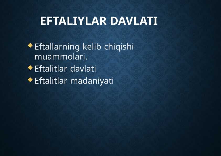 Eftaliylar Davlati