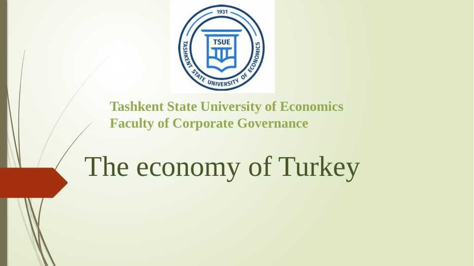The economy of Turkey
