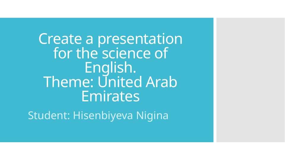 United Arab Emirates