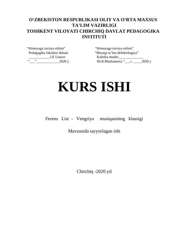 Ferens   List  -   Vengriya     musiqasining   klassigi