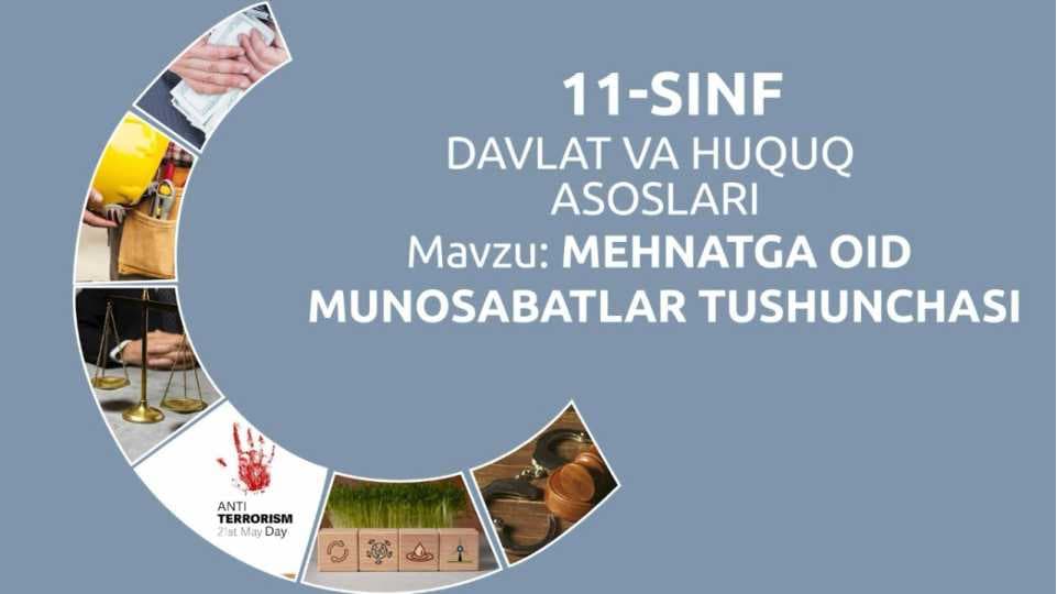 Huquq darsligi asosida Prezentatsiya