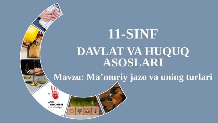 Davlat va huquq asoslari