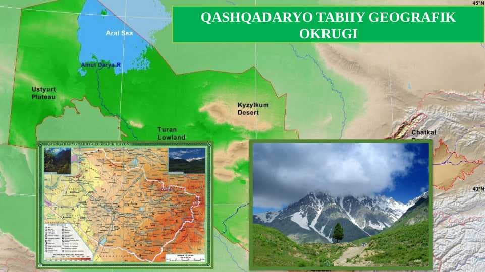 Qashqadaryo tabiiy geografik okrugi