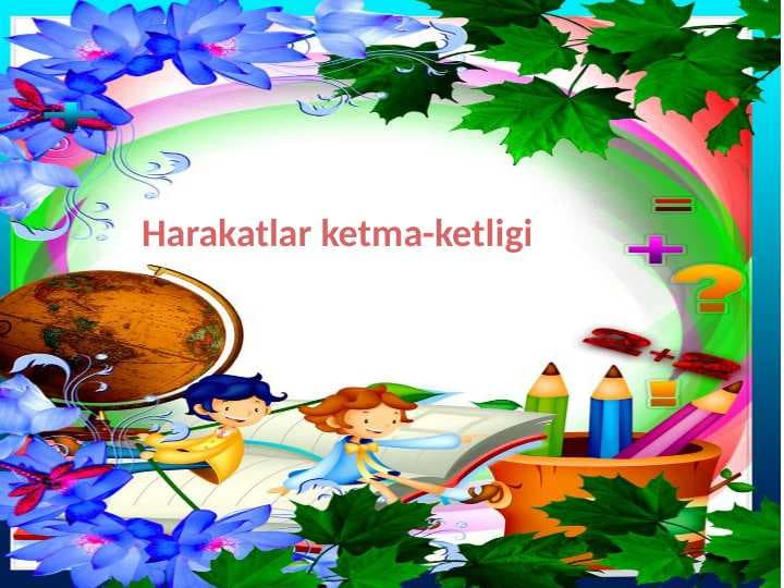 Harakatlar ketma-ketligi