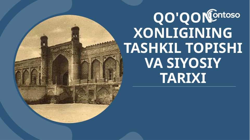 QO'QON XONLIGINING TASHKIL TOPISHI VA SIYOSIY TARIXI